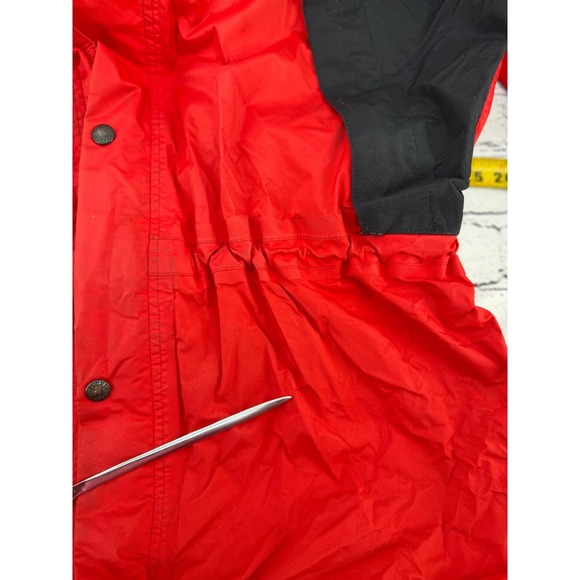 Vintage The North Face Gore-Tex Parka Mountain Light Jacket Red Black Men's L - Picture 9 of 15